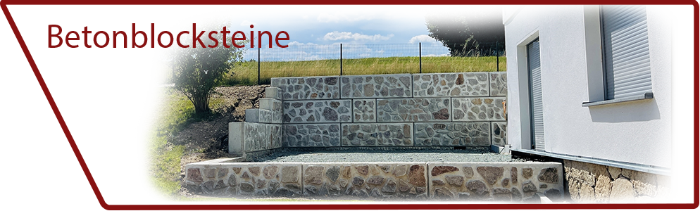 Betonblocksteine